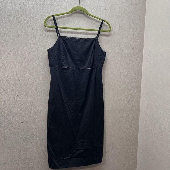 Vintage Y2k 90s Preppy Brooks Brothers Mini Dress Career Night Out Cocktail SZ 8 - Picture 1 of 8